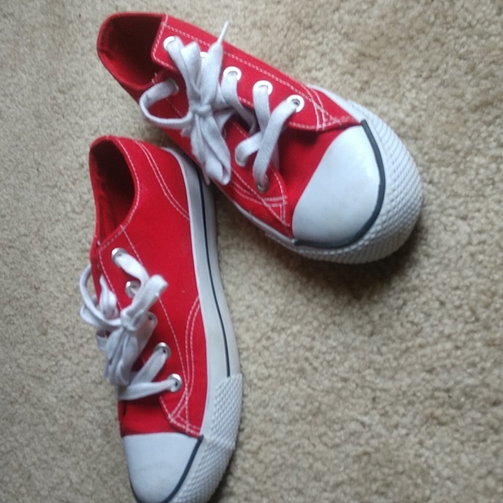 Red airwalk sneakers
